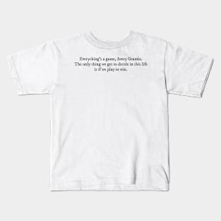 The Inheritance Games quote Kids T-Shirt